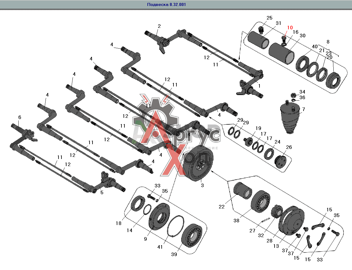 5.32.133 Пробка смазочных отверстий