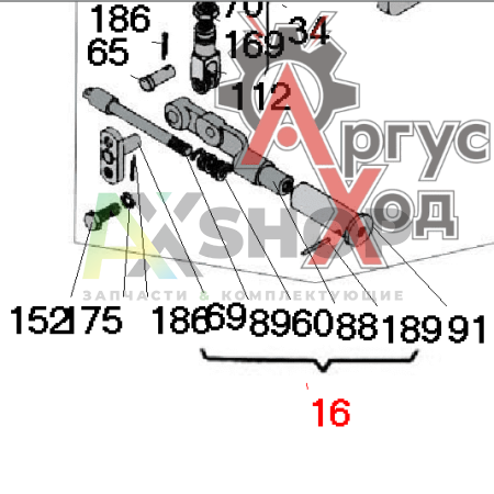 6.47.030 Рукоятка в сборе