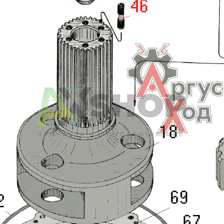 8.11.154А РУ Болт (Шпилька)