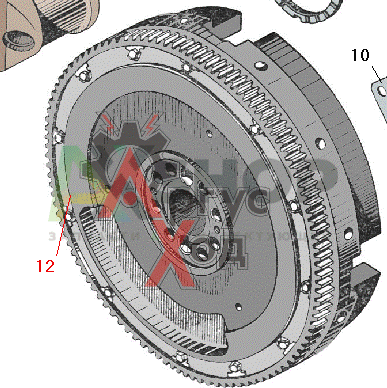 238-1005115-Г Маховик в сборе