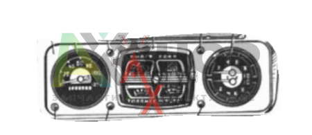 131-3801010-20 Щиток приборов типа КП204АТ в сборе