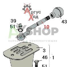 6.21.145 Рукоятка рычага