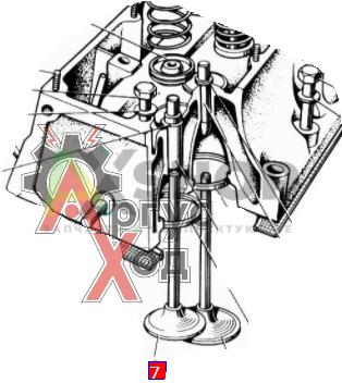 130-1007015-Б1 Клапан выпускной в сборе