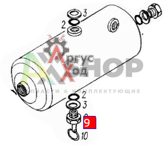 16-3513110 Кран слива конденсата