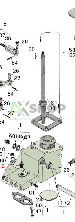 8.21.103 Рычаг переключения передач