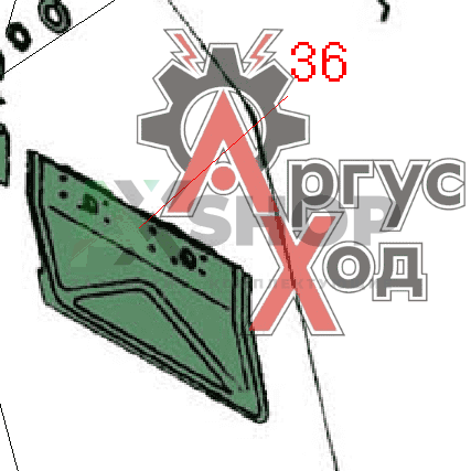 6.47.058А Щиток правый в сборе