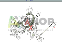 6.23.032 Тяга к правому тормозу