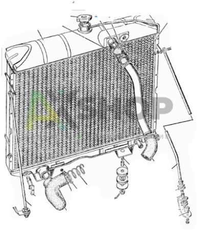 66-01-1301010 Радиатор водяной