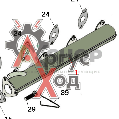 8.04.010 Коллектор в сборе