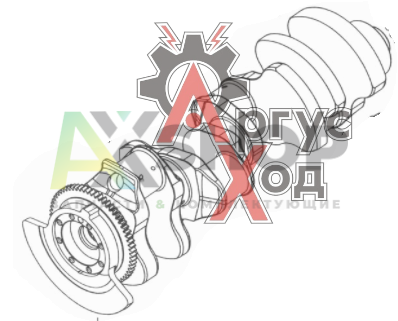 740.1005008 Коленчатый вал ЕВРО 0