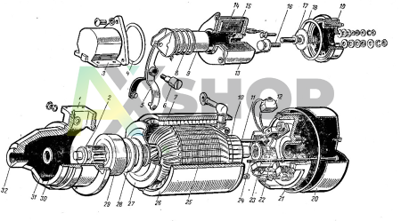 Стартер СТ230-Б2