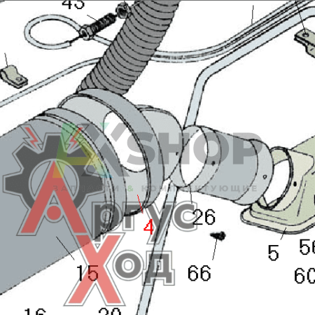 6.06.027-2 Крышка отопителя в сборе