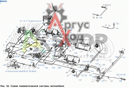 131-3519011 Камера тормозная в сборе