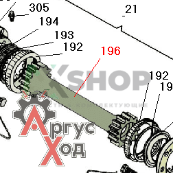 8.10.430 Валик карданный левый