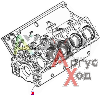 740.21-1002011 Блок цилиндров