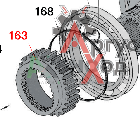 8.10.316 Шестерня