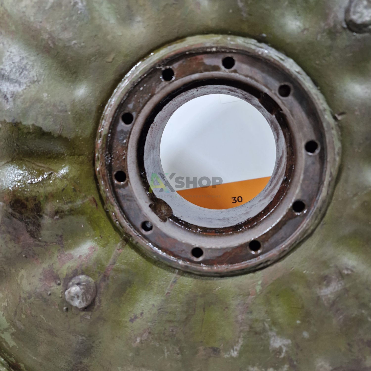 Каток опорный в сборе (670х140 \ металл)