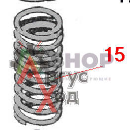 236-1007021-А Пружина клапана внутренняя