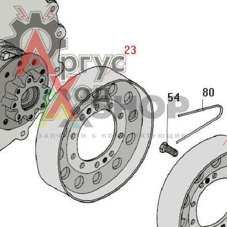 8.11.109 Барабан тормозной
