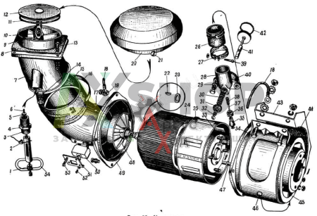 49Б-8038010 Нагнетатель в сборе