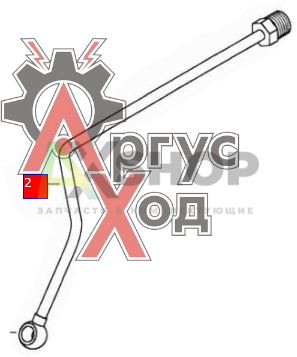 6520-3408054 Трубка высокого давления ГУРа 