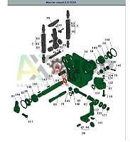 6.22.035А Мостик левый в сборе