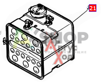 5320-1311010 Бачок расширительный в сборе