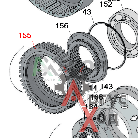 8.10.305 Шестерня