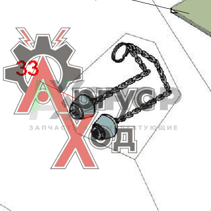 6.47.054-1 Пробка с цепочкой