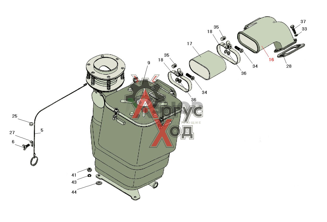 8.09.101 Патрубок соединительный впускных коллекторов