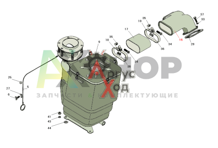 8.09.101 Патрубок соединительный впускных коллекторов
