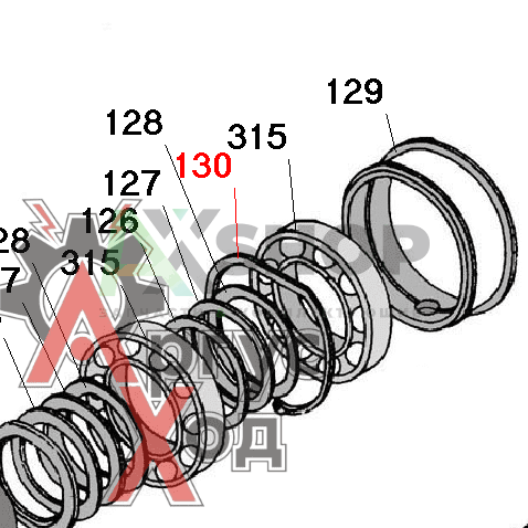 8.10.233 Кольцо стопорное