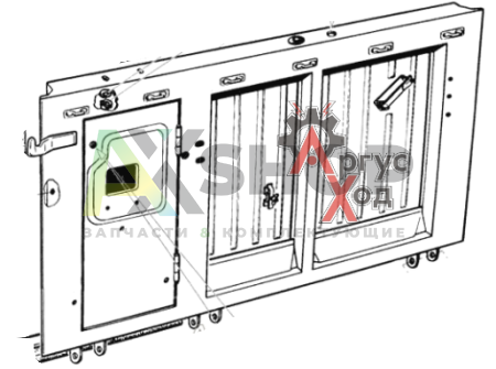 469-5604010-11 Борт задний в сборе