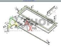 6.19.017 \ 1В12.19.018 Тяга в сборе