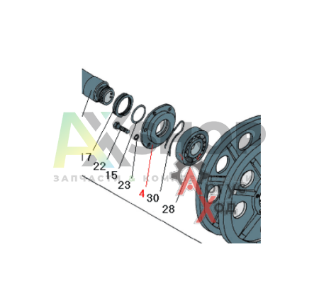 8.32.033-1 КН Уплотнение в сборе