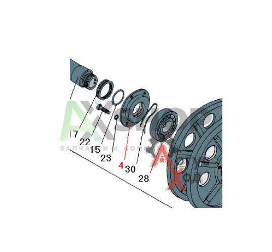 8.32.033-1 КН Уплотнение в сборе