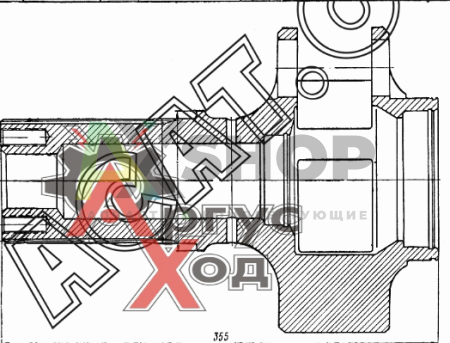 21.11.103 Водило бортовой передачи