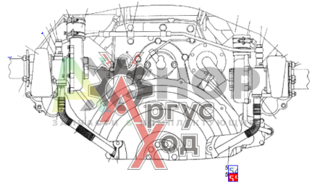 45104-1118400 Трубка слива масла турбокомпрессора