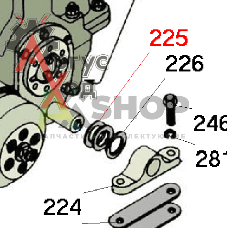 8.10.702 Прокладка регулировочная