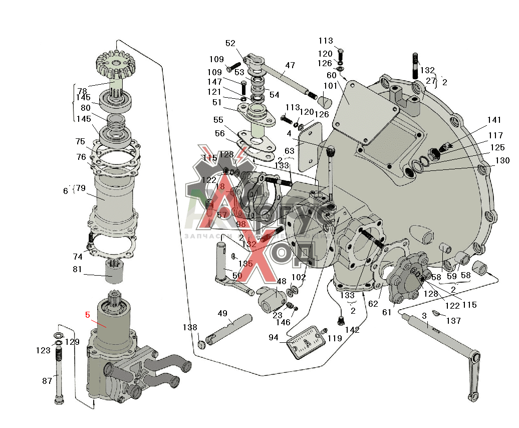 8.12.020-1 Насос в сборе