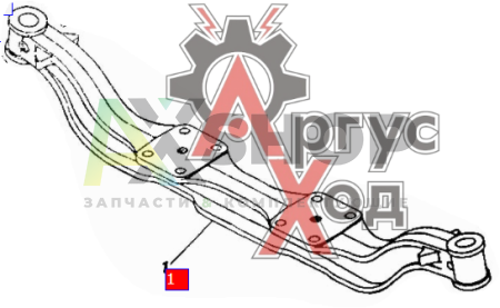 5320-3001010-01 Балка переднея оси