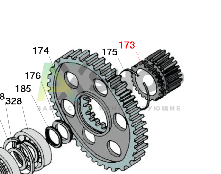 8.10.404 Шестерня