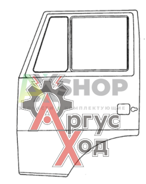 53205-6100015 Дверь левая в сборе