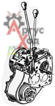 469-1800020 Коробка раздаточная со стояночным тормозом в сборе