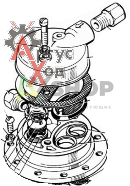 130Т-1106015-Б Головка топливного насоса с клапанами в сборе