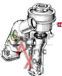 131-1014150 Фильтр вентиляции картера в сборе