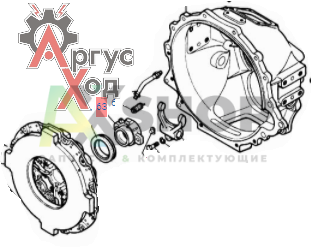 19.160118 Муфта выключения сцепления