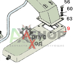 6.06.038 Распределитель нижний в сборе