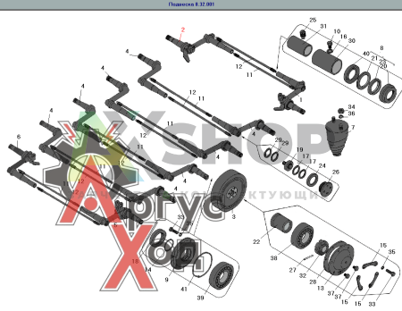 8.32.016 КН Балансир задний правый