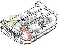 131-1101008 Бак топливный